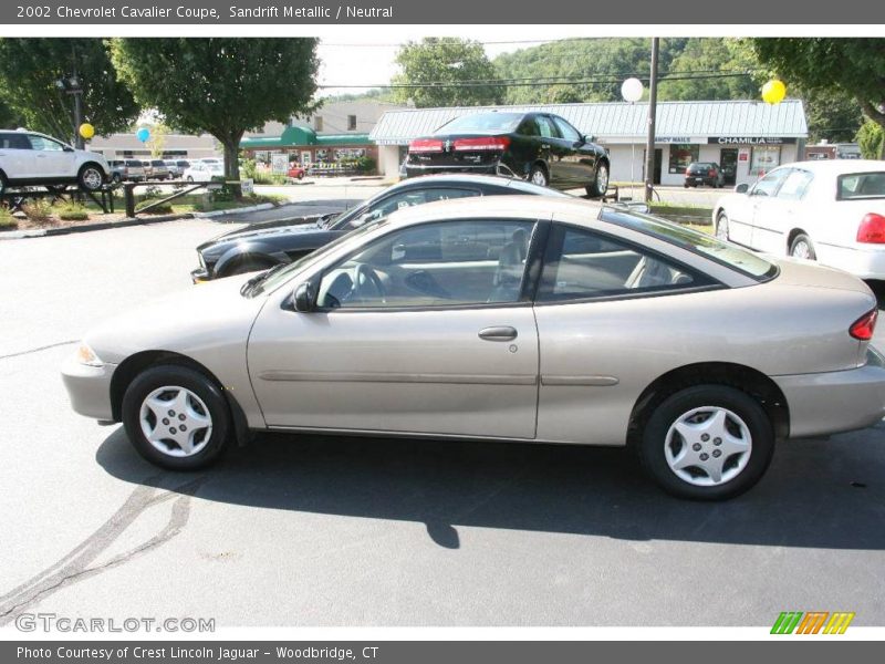 Sandrift Metallic / Neutral 2002 Chevrolet Cavalier Coupe