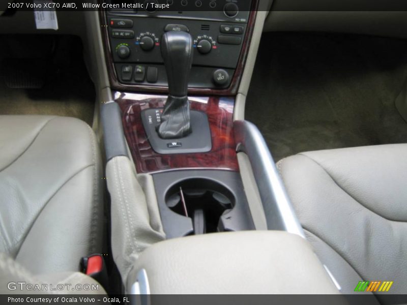 Willow Green Metallic / Taupe 2007 Volvo XC70 AWD