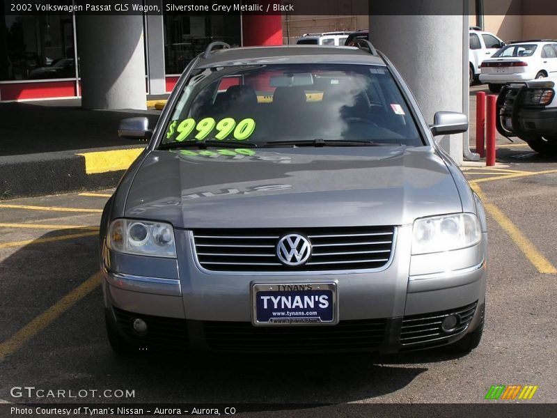 Silverstone Grey Metallic / Black 2002 Volkswagen Passat GLS Wagon