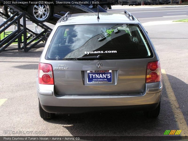 Silverstone Grey Metallic / Black 2002 Volkswagen Passat GLS Wagon