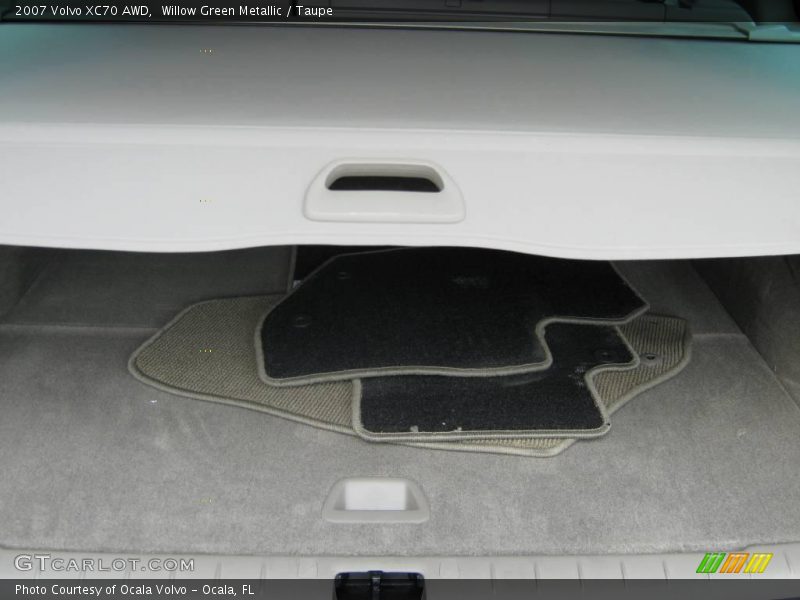 Willow Green Metallic / Taupe 2007 Volvo XC70 AWD