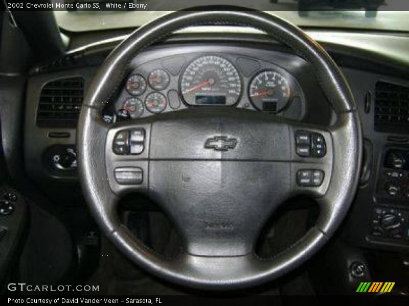 White / Ebony 2002 Chevrolet Monte Carlo SS