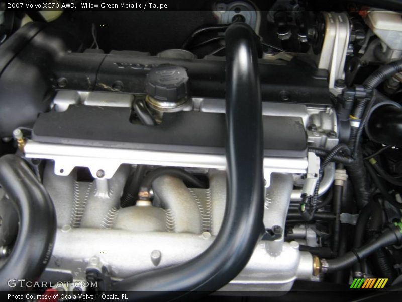 Willow Green Metallic / Taupe 2007 Volvo XC70 AWD