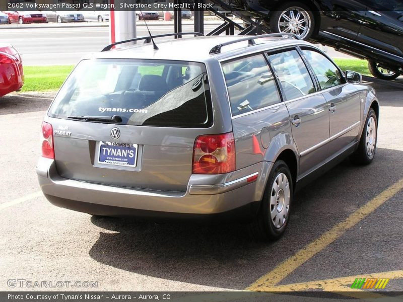 Silverstone Grey Metallic / Black 2002 Volkswagen Passat GLS Wagon