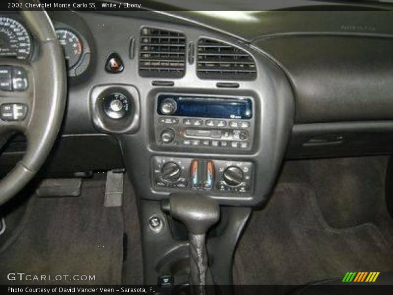 White / Ebony 2002 Chevrolet Monte Carlo SS