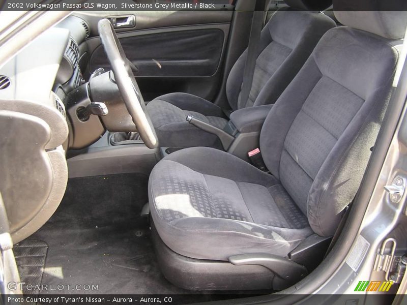 Silverstone Grey Metallic / Black 2002 Volkswagen Passat GLS Wagon