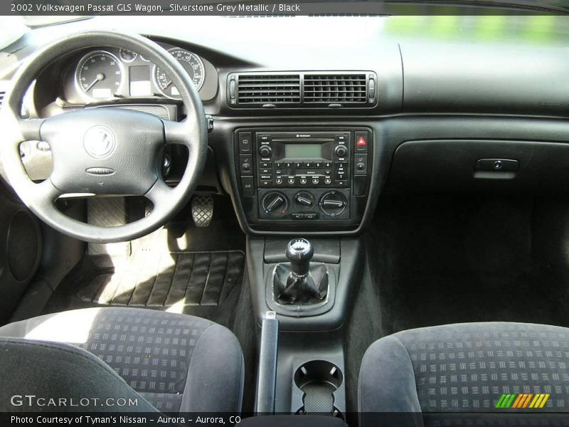 Silverstone Grey Metallic / Black 2002 Volkswagen Passat GLS Wagon