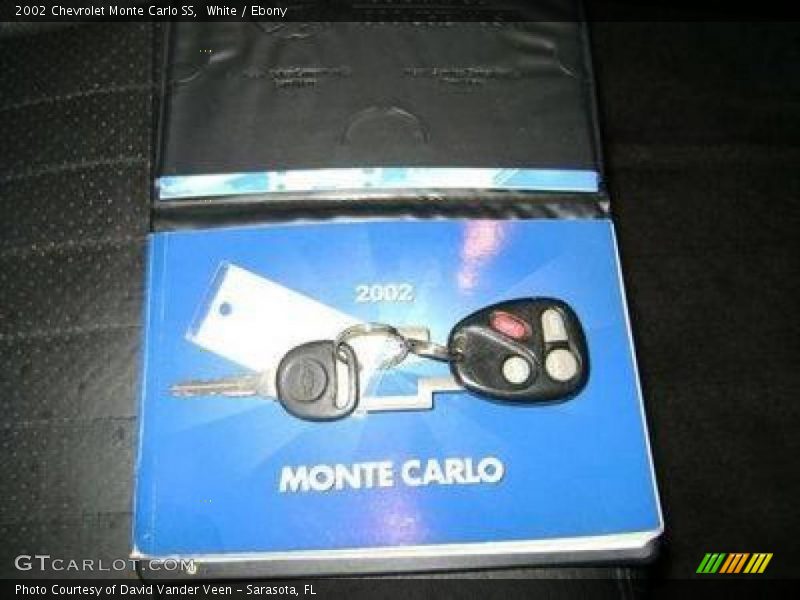 White / Ebony 2002 Chevrolet Monte Carlo SS