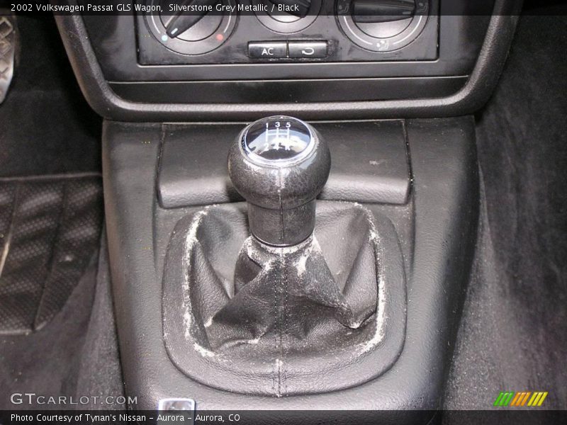Silverstone Grey Metallic / Black 2002 Volkswagen Passat GLS Wagon
