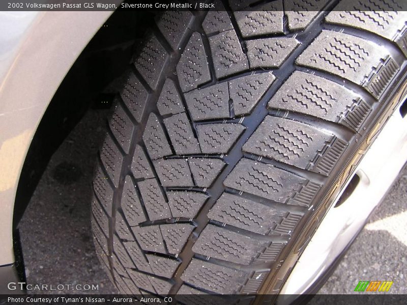 Silverstone Grey Metallic / Black 2002 Volkswagen Passat GLS Wagon
