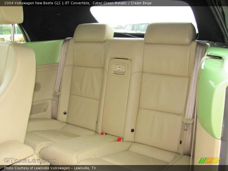 Cyber Green Metallic / Cream Beige 2004 Volkswagen New Beetle GLS 1.8T Convertible