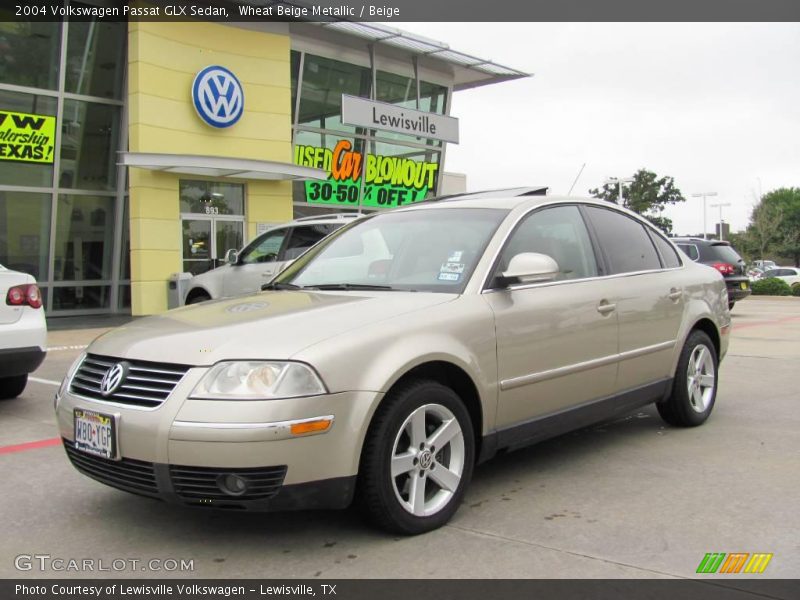 Wheat Beige Metallic / Beige 2004 Volkswagen Passat GLX Sedan