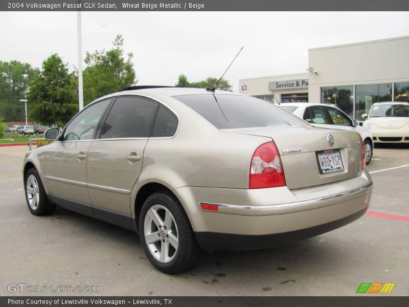 Wheat Beige Metallic / Beige 2004 Volkswagen Passat GLX Sedan