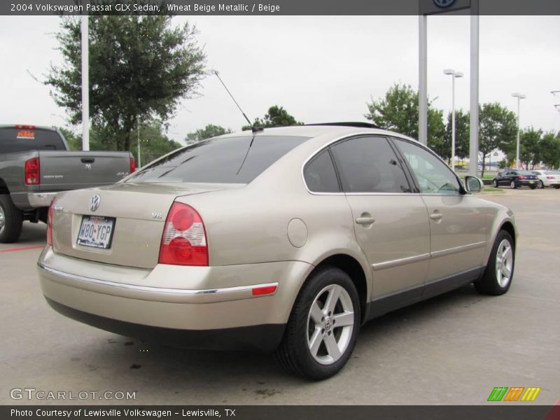 Wheat Beige Metallic / Beige 2004 Volkswagen Passat GLX Sedan