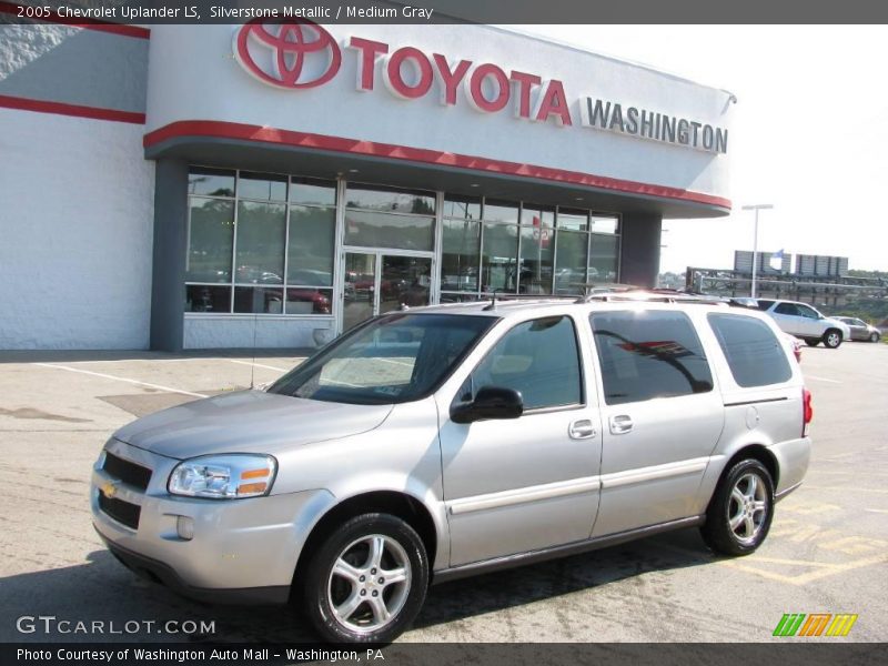 Silverstone Metallic / Medium Gray 2005 Chevrolet Uplander LS