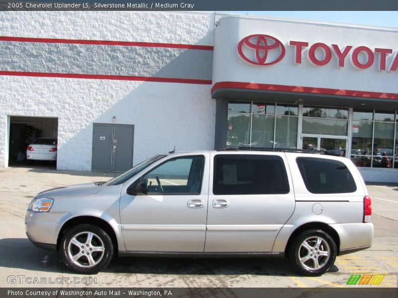 Silverstone Metallic / Medium Gray 2005 Chevrolet Uplander LS
