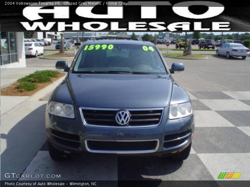 Offroad Grey Metallic / Kristal Gray 2004 Volkswagen Touareg V8
