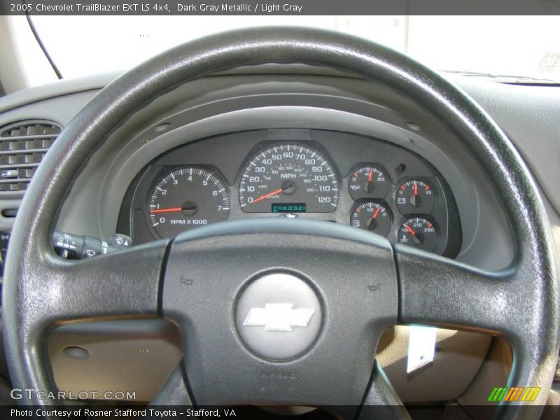 Dark Gray Metallic / Light Gray 2005 Chevrolet TrailBlazer EXT LS 4x4