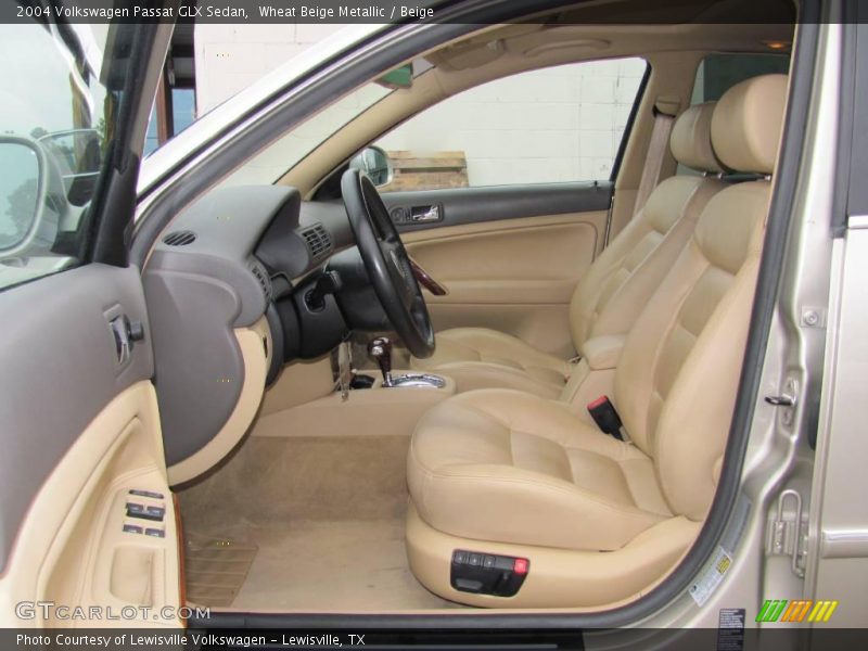 Wheat Beige Metallic / Beige 2004 Volkswagen Passat GLX Sedan