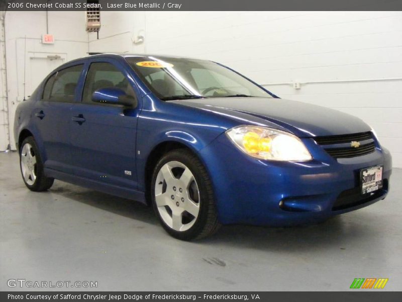 Laser Blue Metallic / Gray 2006 Chevrolet Cobalt SS Sedan