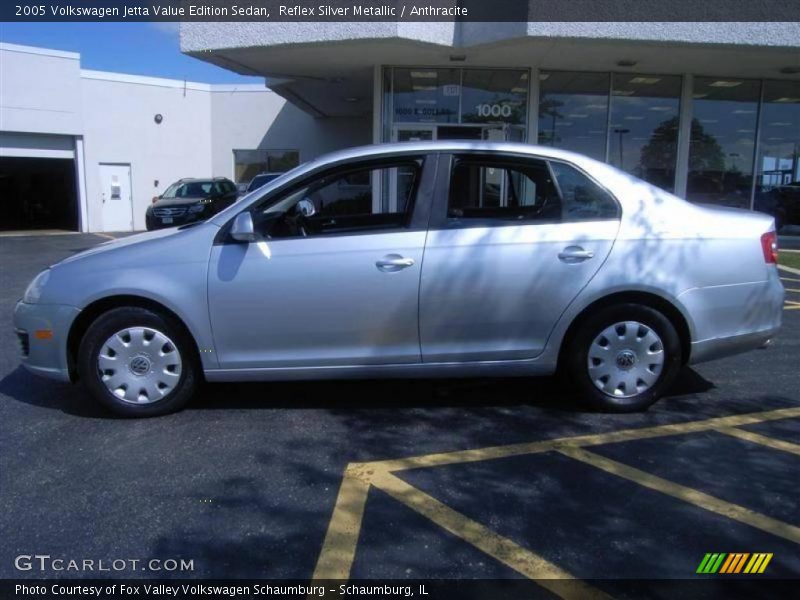 Reflex Silver Metallic / Anthracite 2005 Volkswagen Jetta Value Edition Sedan