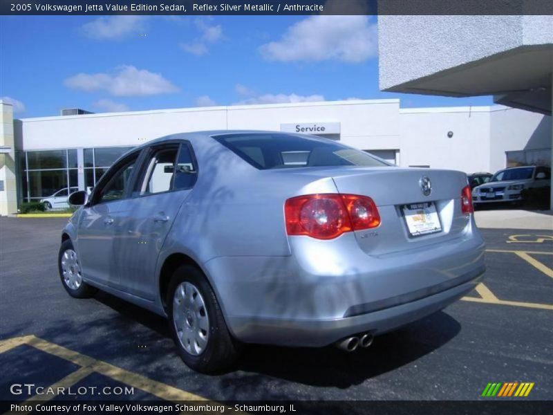 Reflex Silver Metallic / Anthracite 2005 Volkswagen Jetta Value Edition Sedan