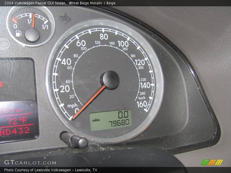 Wheat Beige Metallic / Beige 2004 Volkswagen Passat GLX Sedan