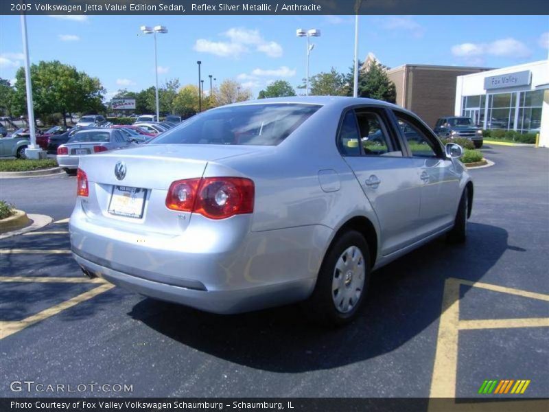 Reflex Silver Metallic / Anthracite 2005 Volkswagen Jetta Value Edition Sedan