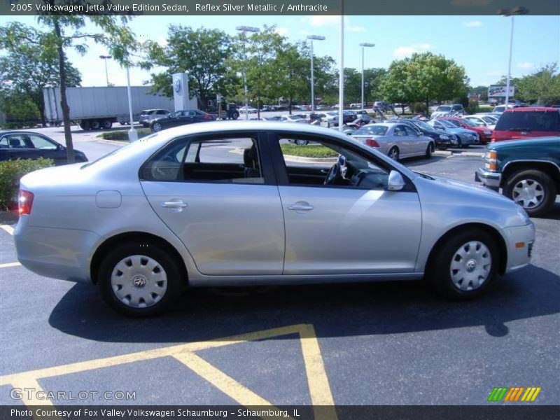 Reflex Silver Metallic / Anthracite 2005 Volkswagen Jetta Value Edition Sedan