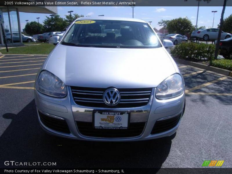 Reflex Silver Metallic / Anthracite 2005 Volkswagen Jetta Value Edition Sedan