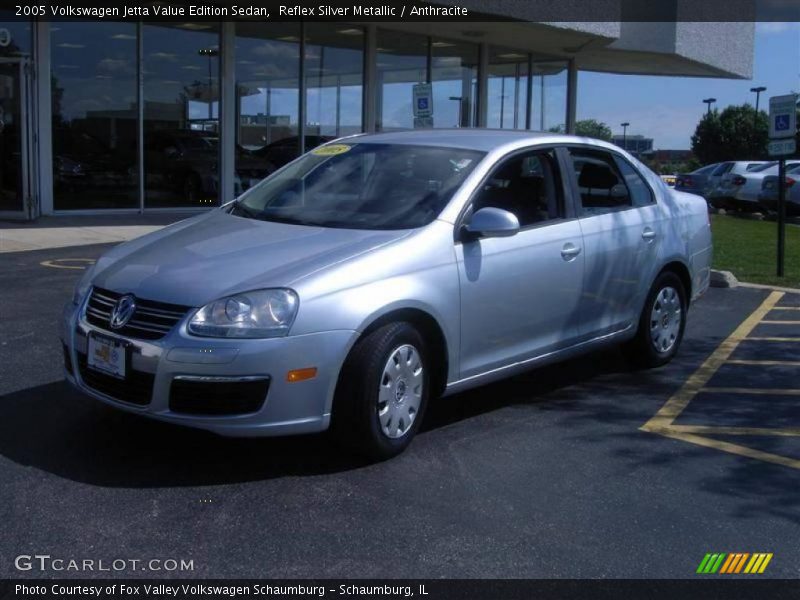 Reflex Silver Metallic / Anthracite 2005 Volkswagen Jetta Value Edition Sedan