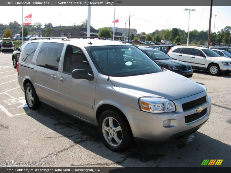 Silverstone Metallic / Medium Gray 2005 Chevrolet Uplander LS
