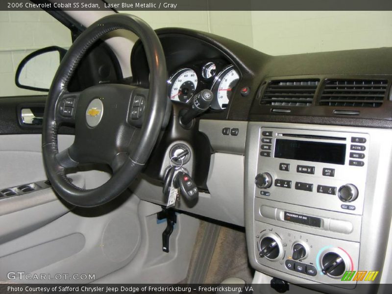 Laser Blue Metallic / Gray 2006 Chevrolet Cobalt SS Sedan