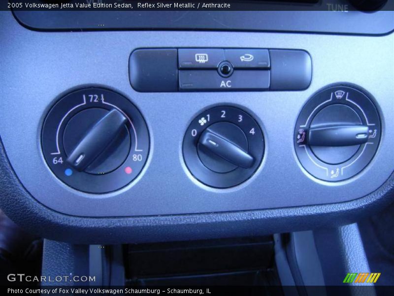 Reflex Silver Metallic / Anthracite 2005 Volkswagen Jetta Value Edition Sedan