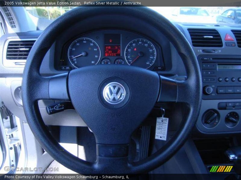 Reflex Silver Metallic / Anthracite 2005 Volkswagen Jetta Value Edition Sedan