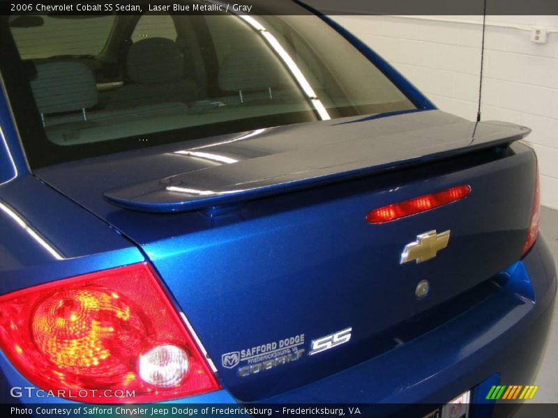 Laser Blue Metallic / Gray 2006 Chevrolet Cobalt SS Sedan
