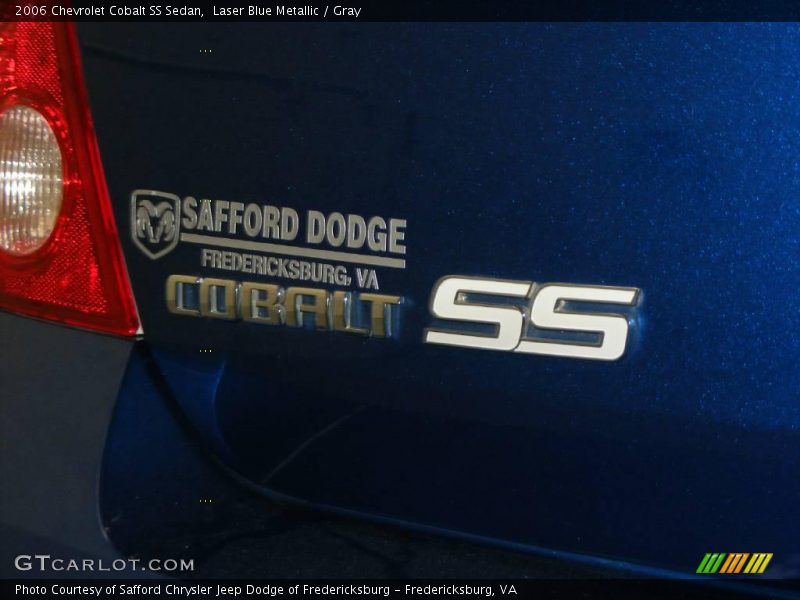 Laser Blue Metallic / Gray 2006 Chevrolet Cobalt SS Sedan