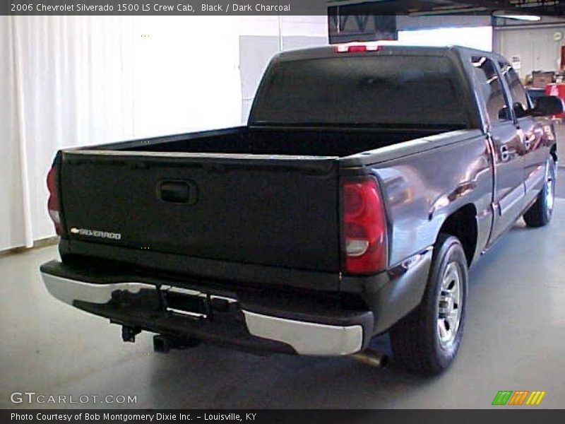 Black / Dark Charcoal 2006 Chevrolet Silverado 1500 LS Crew Cab