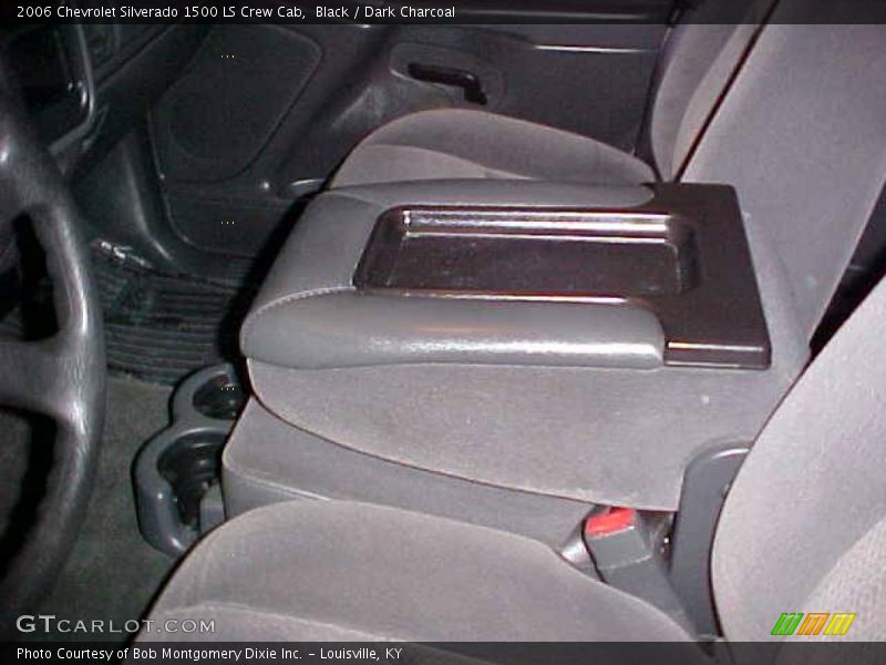 Black / Dark Charcoal 2006 Chevrolet Silverado 1500 LS Crew Cab