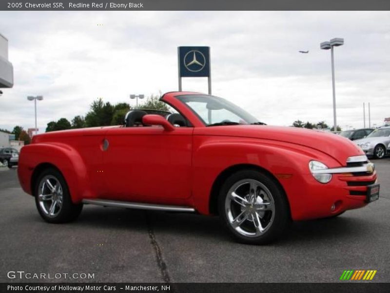 Redline Red / Ebony Black 2005 Chevrolet SSR