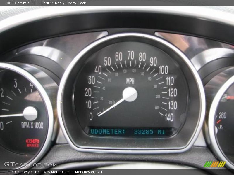 Redline Red / Ebony Black 2005 Chevrolet SSR