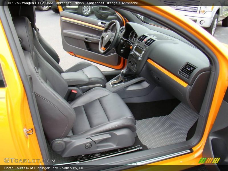 Fahrenheit Orange / Anthracite 2007 Volkswagen GTI 2 Door Fahrenheit Edition