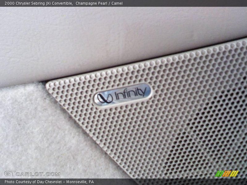 Champagne Pearl / Camel 2000 Chrysler Sebring JXi Convertible