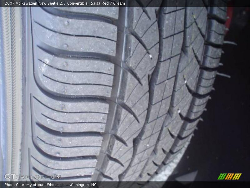 Salsa Red / Cream 2007 Volkswagen New Beetle 2.5 Convertible