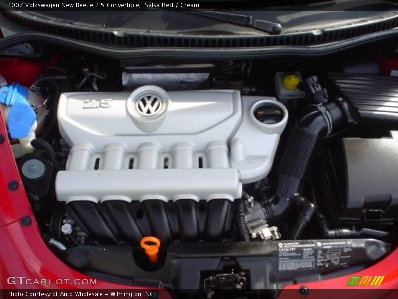 Salsa Red / Cream 2007 Volkswagen New Beetle 2.5 Convertible