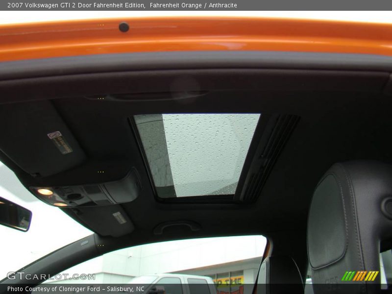 Fahrenheit Orange / Anthracite 2007 Volkswagen GTI 2 Door Fahrenheit Edition