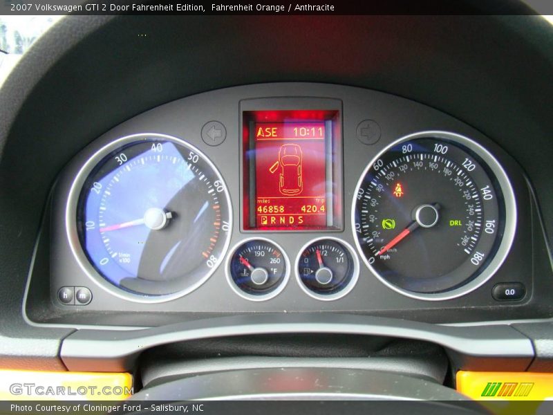 Fahrenheit Orange / Anthracite 2007 Volkswagen GTI 2 Door Fahrenheit Edition