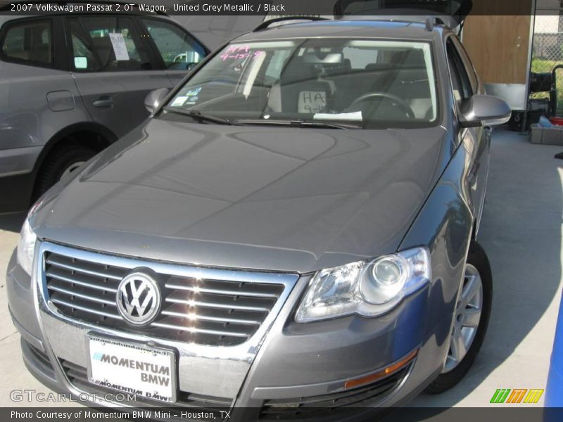 United Grey Metallic / Black 2007 Volkswagen Passat 2.0T Wagon
