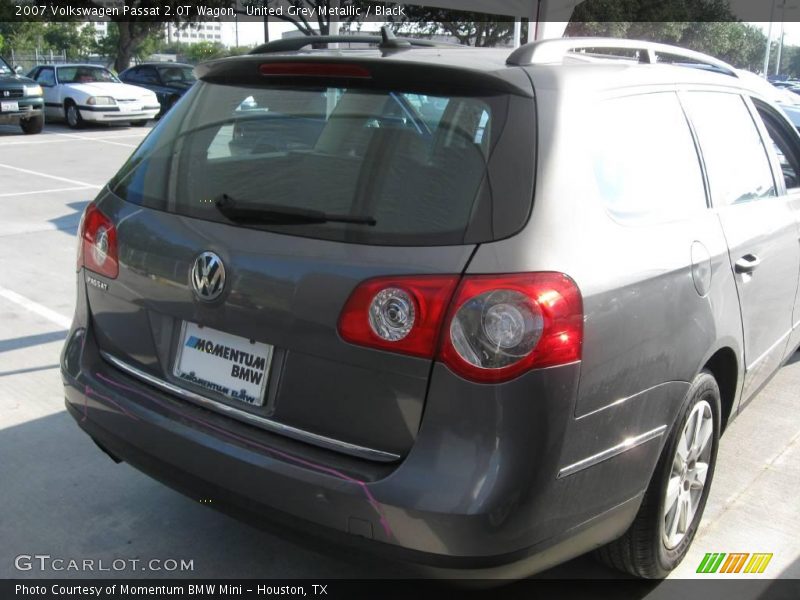 United Grey Metallic / Black 2007 Volkswagen Passat 2.0T Wagon
