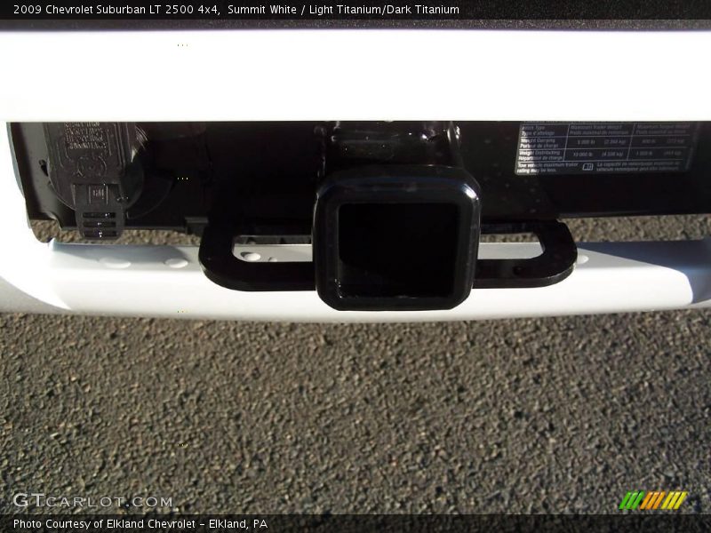 Summit White / Light Titanium/Dark Titanium 2009 Chevrolet Suburban LT 2500 4x4